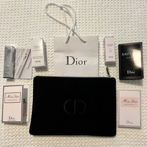 Dior Cosmetics MakeUp Bag Pouch Sample NEW